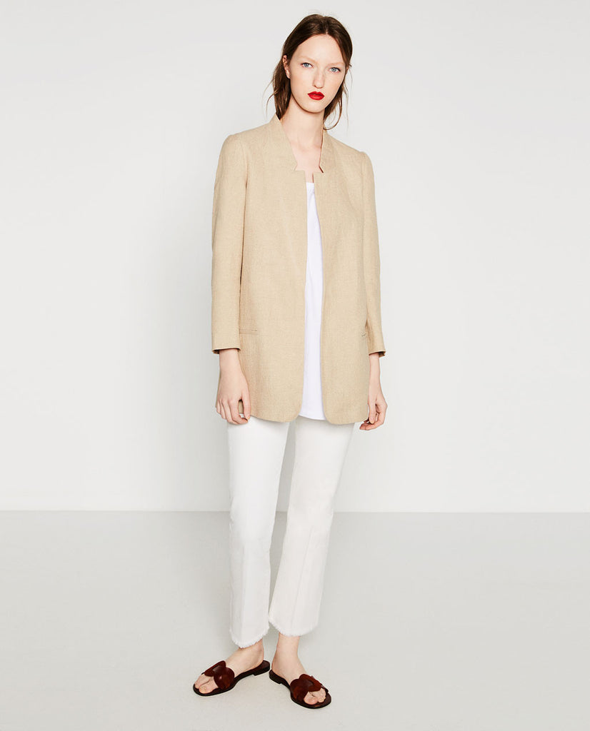 LINEN FROCK COAT