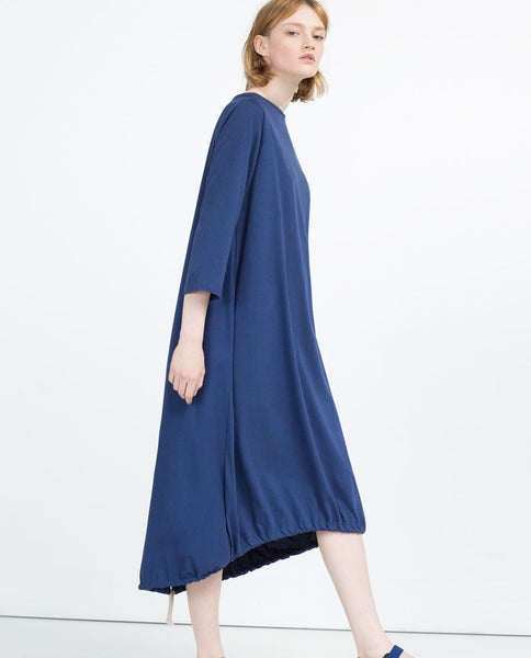 CORD DETAIL HEM DRESS