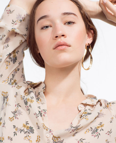 PRINTED FLORAL SHIRT