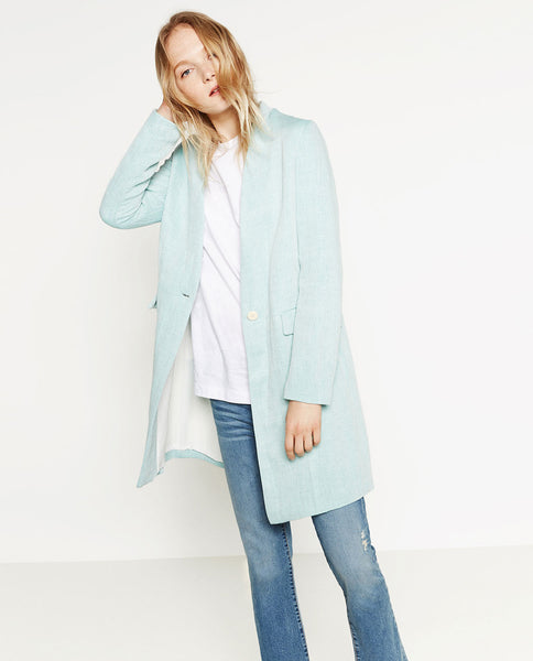 LINEN COTTON COAT