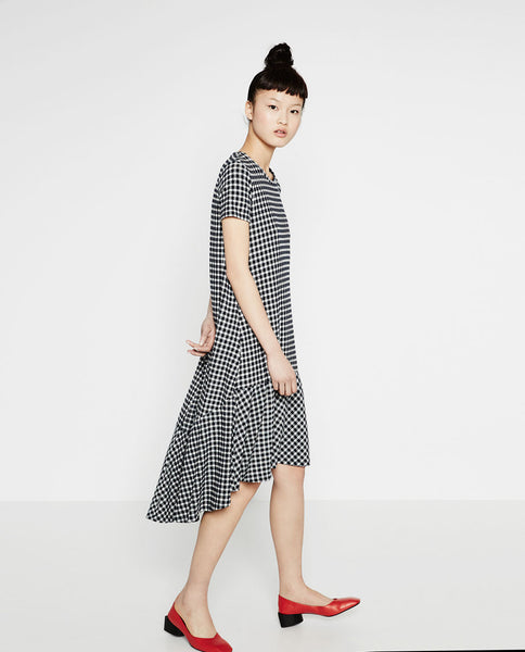 GINGHAM DRESS
