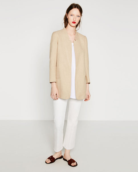 LINEN FROCK COAT