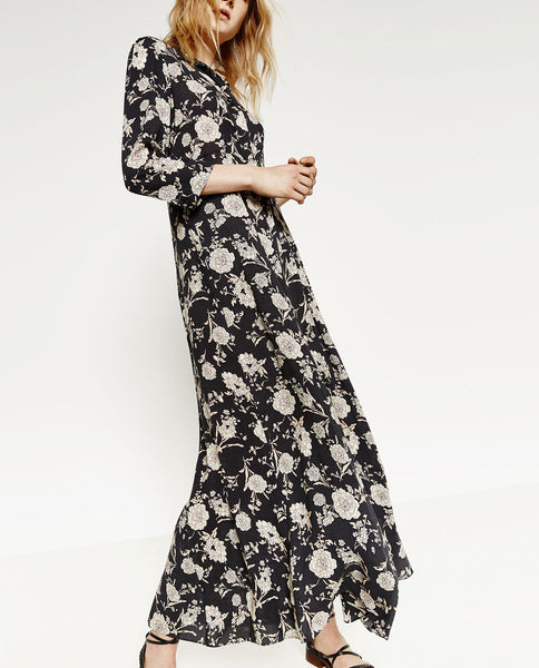 FLORAL PRINT DRESS