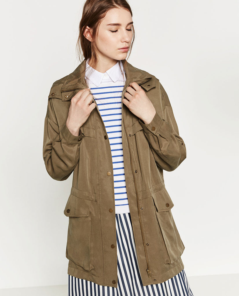 FLOWING PARKA